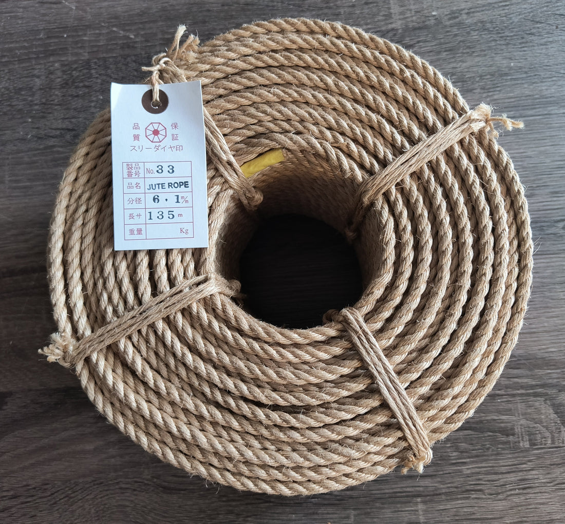 Raw Jute Rope – The Azure Strand